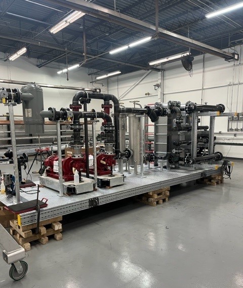 Equipment Skid | Process Skid | Modular Process Skid | MMS | Modular Mechanical Supports | a division of Eberl Iron Works, Inc. | Buffalo, NY USA