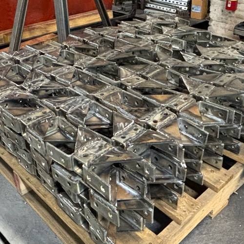 Custom Fabrication Wing Fittings | Albany Nanotech | MEP Pipe racks case Study | nanotech building | MMS - Modular Mechanical Supports, Buffalo NY USA