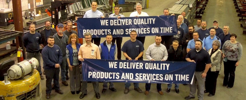 We Deliver Quality Products and Services On Time - MMS: Modular Mechanical Supports, a division of Eberl Iron Works, Inc.