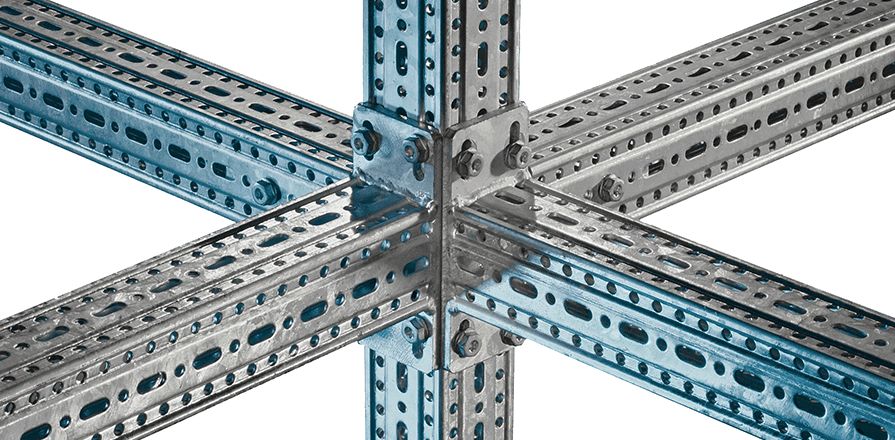 Sikla siFramo Modular Structural Framing - MMS: Modular Mechanical Supports, a division of Eberl Iron Works, Inc.