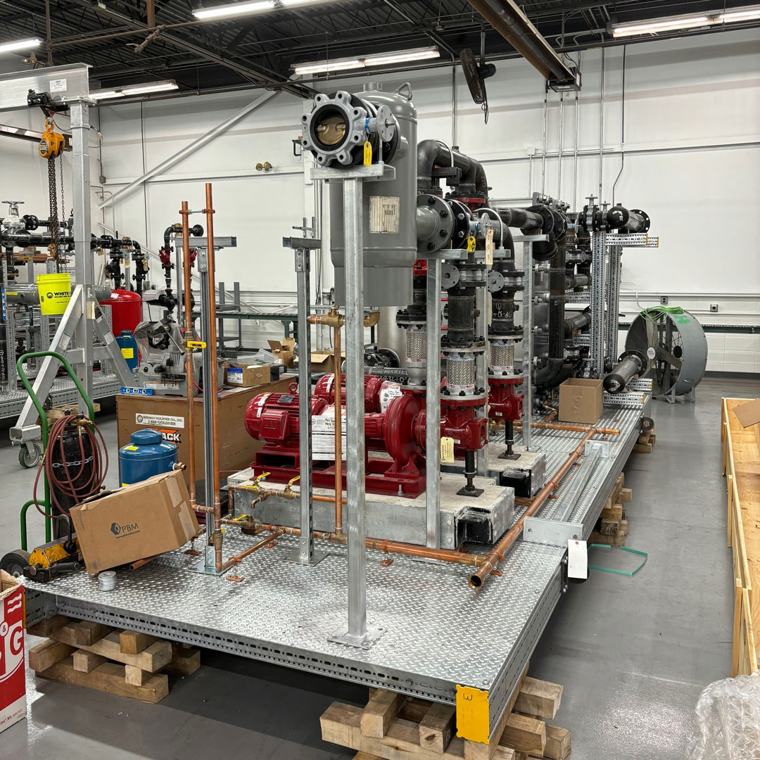 Pump Skid | Design Case Study - Modular Mechanical Supports