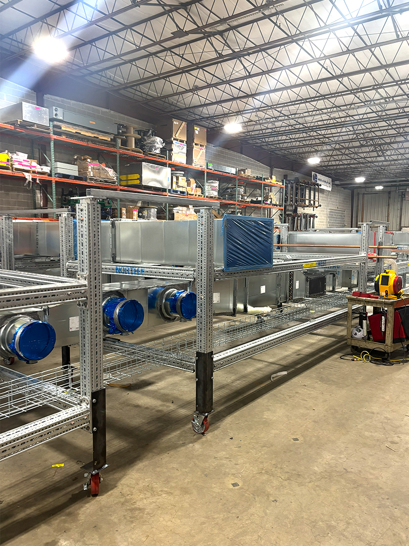 Distant Rack Construction Prefabrication and Modular Construction Benefits for MEP Racks